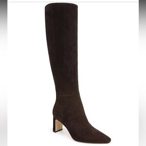 SAM EDELMAN SUEDE CHOCOLATE BROWN BOOT ***Seasons hottest color***